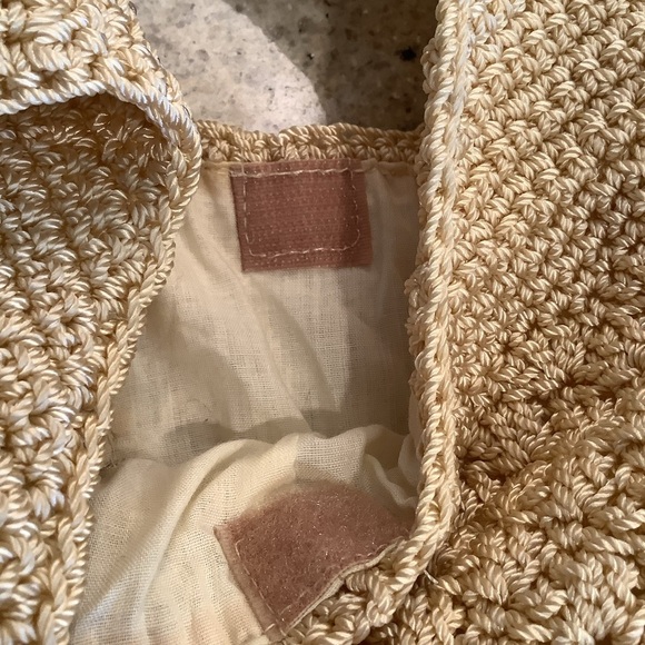 Island By Harry Haslett Tan Crochet Bag - Picture 7 of 8